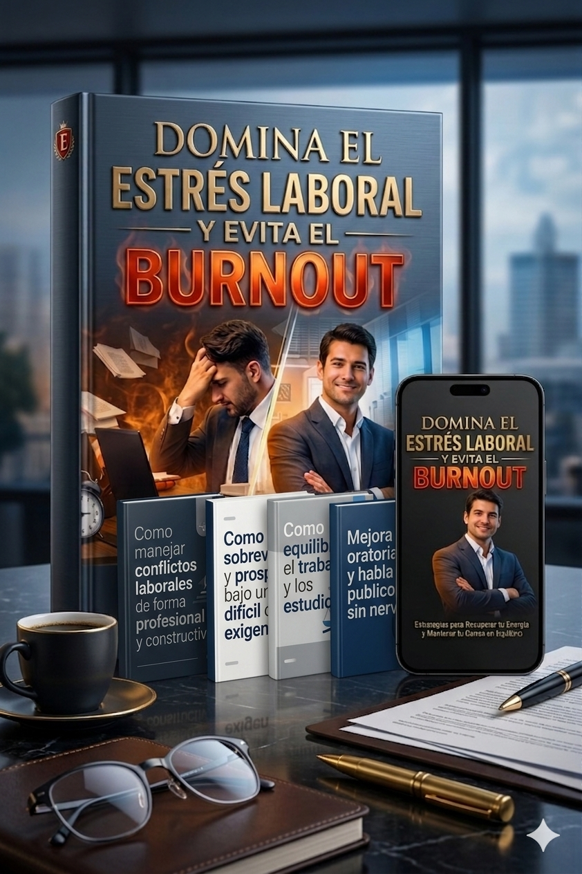 Domina el Estrés Laboral y Evita el Burnout + 4 Bonos GRATIS